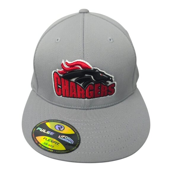Chargers 3D Embroidered Flex Fit S/M Cap Trucker Baseball Hat Richardson PTS 20 - Picture 1 of 14